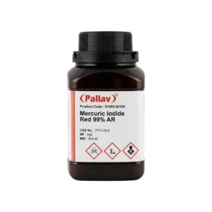 Mercury(II) Iodide Red AR 100Gm Pallav Chemical (India)